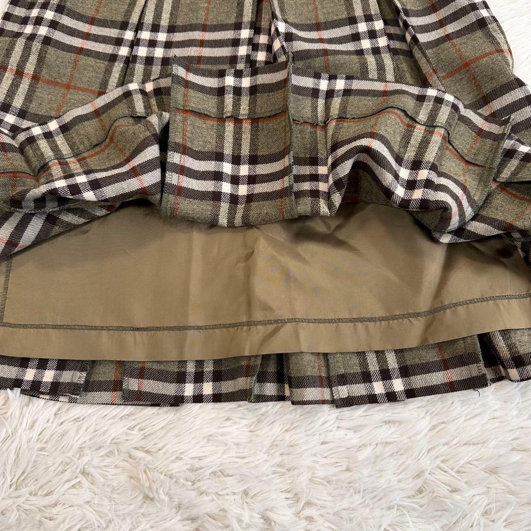 Burberry ロングプリーツスカート & ミニスカート ２点セット