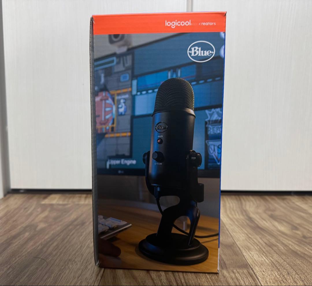 Blue Yeti USBコンデンサーマイク／接続ケーブル&箱有