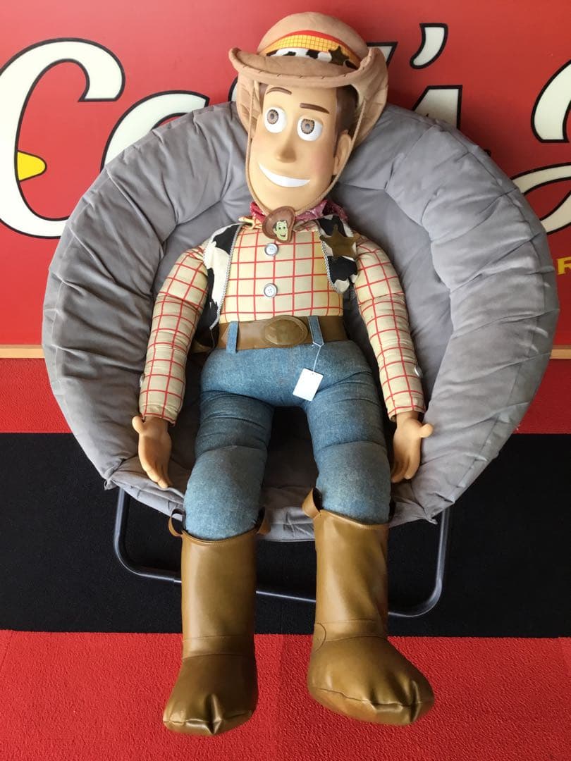 激レア‼️希少‼️120㎝　ウッディ　特大ぬいぐるみ‼️トイストーリー