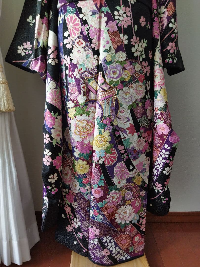 sadakou03様　307.高級感！振袖7点セット　正絹　フルセット　成人式