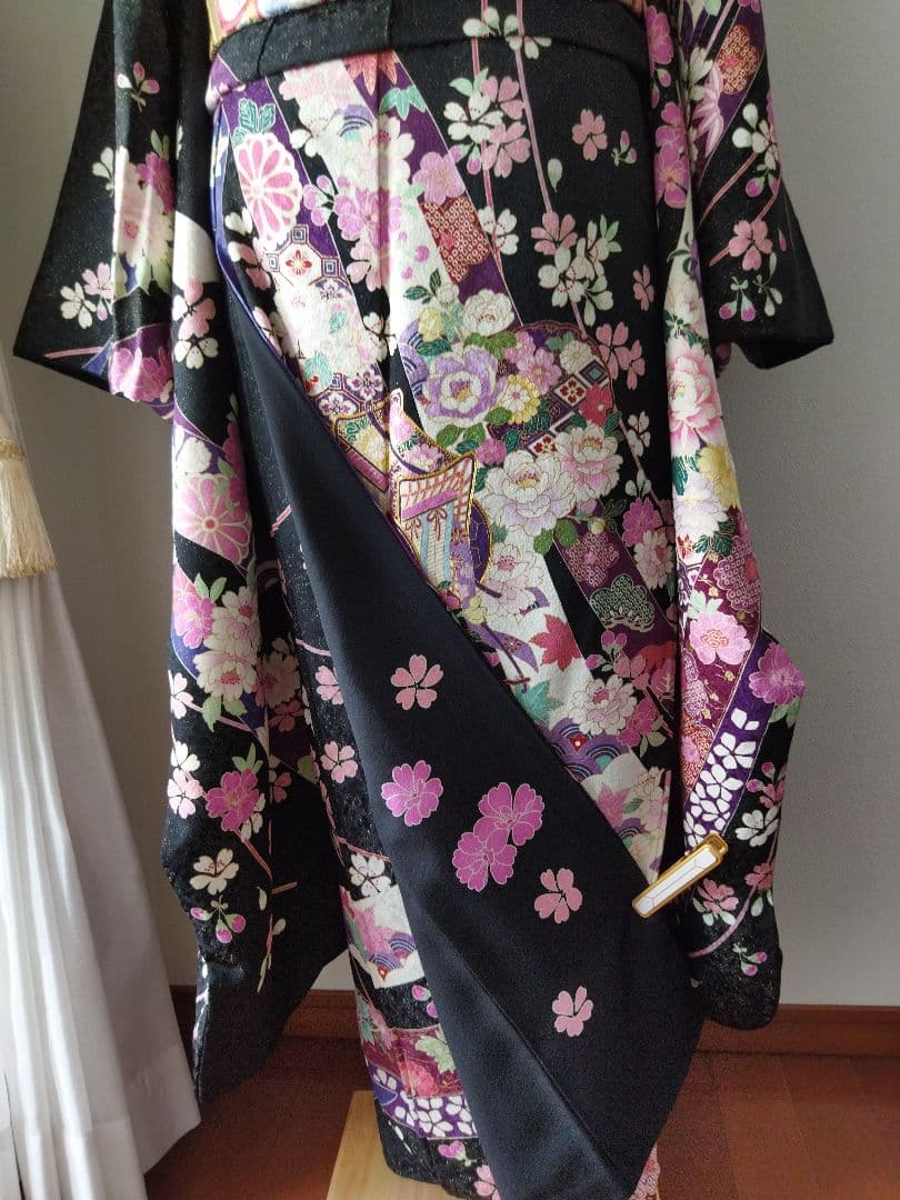 sadakou03様　307.高級感！振袖7点セット　正絹　フルセット　成人式