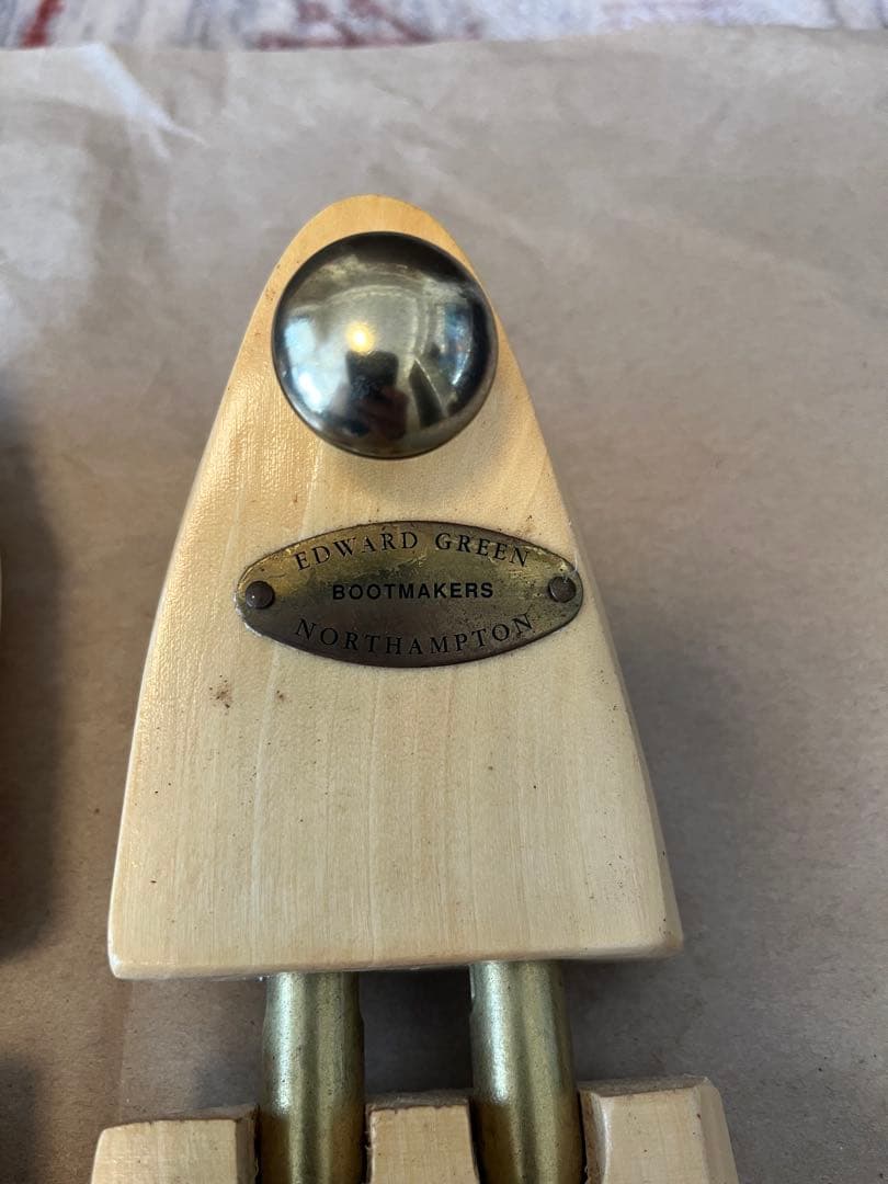 ⭐︎良品⭐︎エドワードグリーン純正！　シューツリー　UK7 Eワイズ