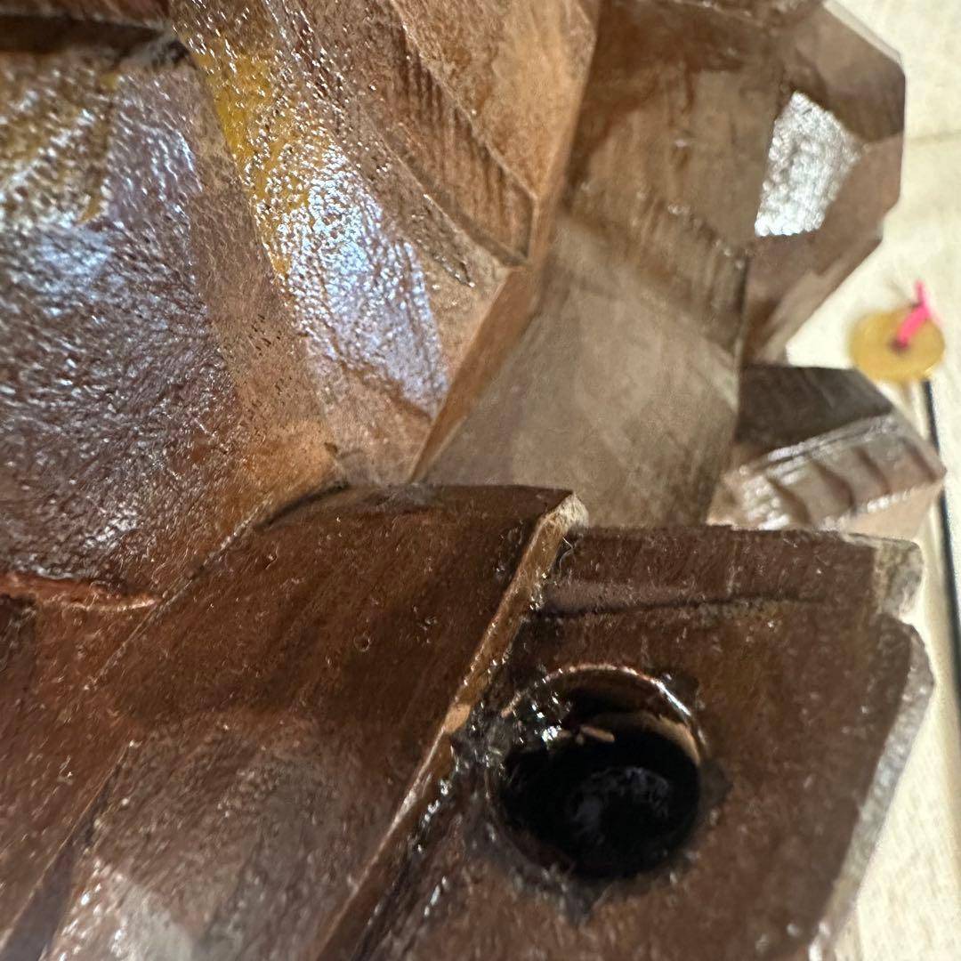 【縁起物】　二福神　恵比寿様　大黒天様　木製　木彫