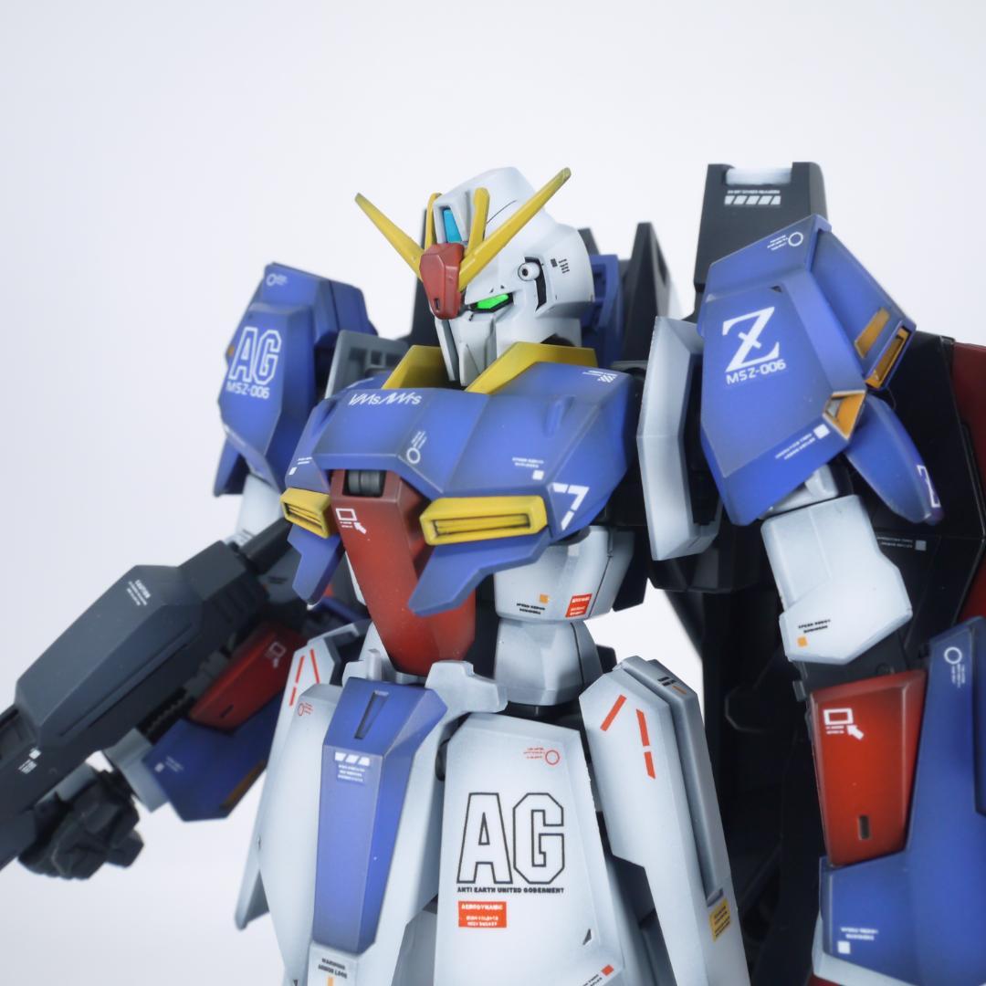 ガンプラ　HG Zガンダム　リバイブ　全塗装　完成品