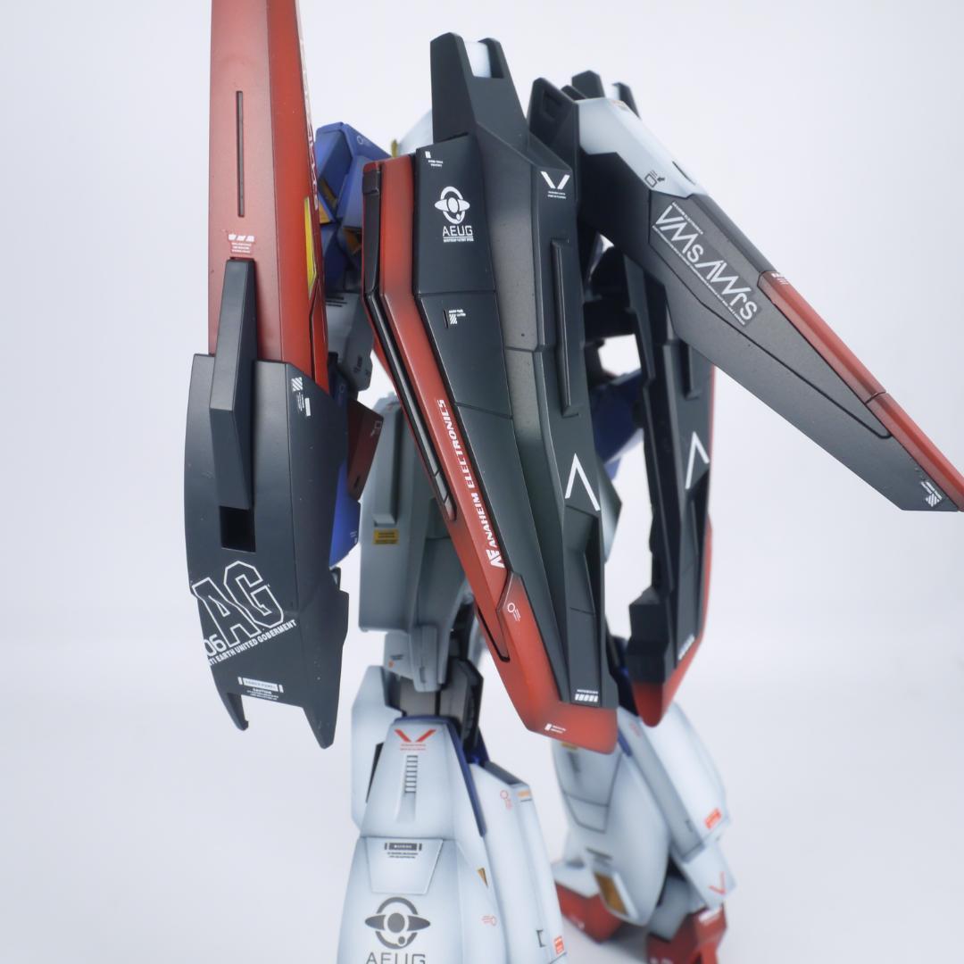ガンプラ　HG Zガンダム　リバイブ　全塗装　完成品