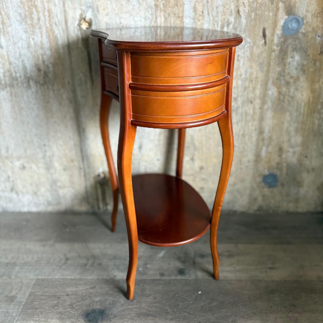 イタリア　猫脚コンソールテーブル　サイドテーブル　訳あり