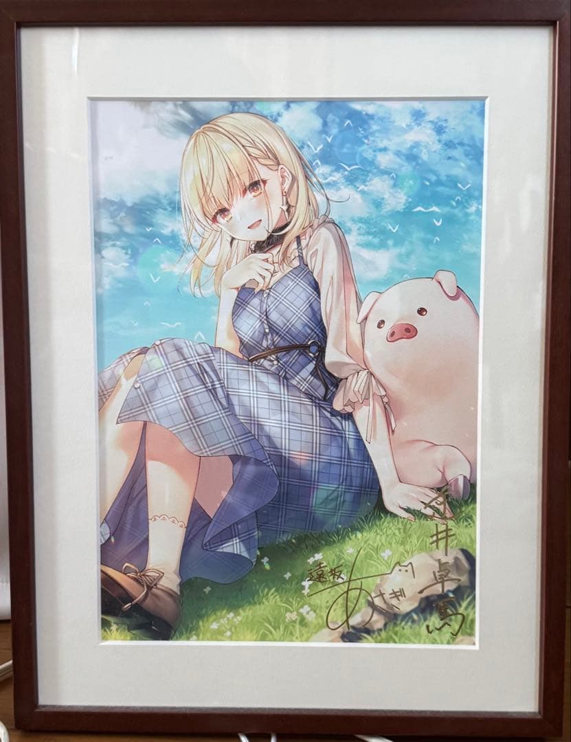 豚のレバーは加熱しろ　複製原画