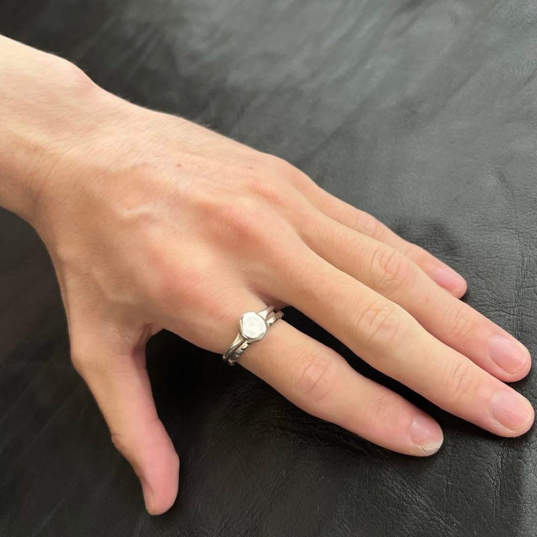 フランス　スターリング　シルバー　リング　ヴィンテージ　セット　ユーロ　925