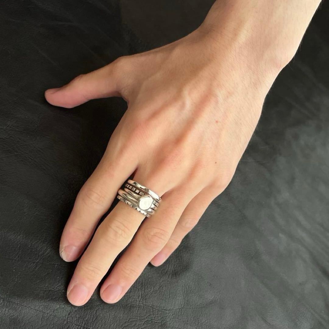 フランス　スターリング　シルバー　リング　ヴィンテージ　セット　ユーロ　925