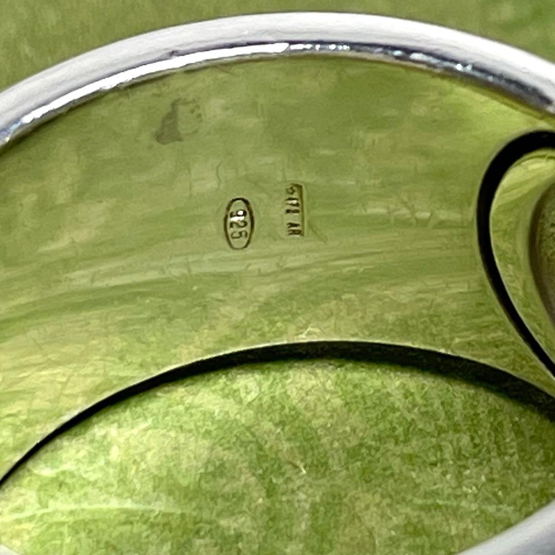 GUCCIグッチ インターロッキングGGリング 15号　メンズ/レディース