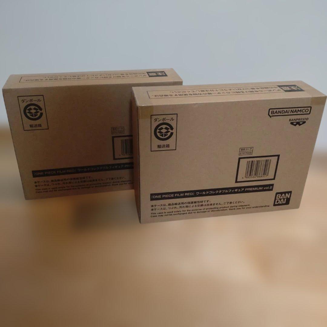 ONE PIECE FILM RED PREMIUM vol.1 & 2セット