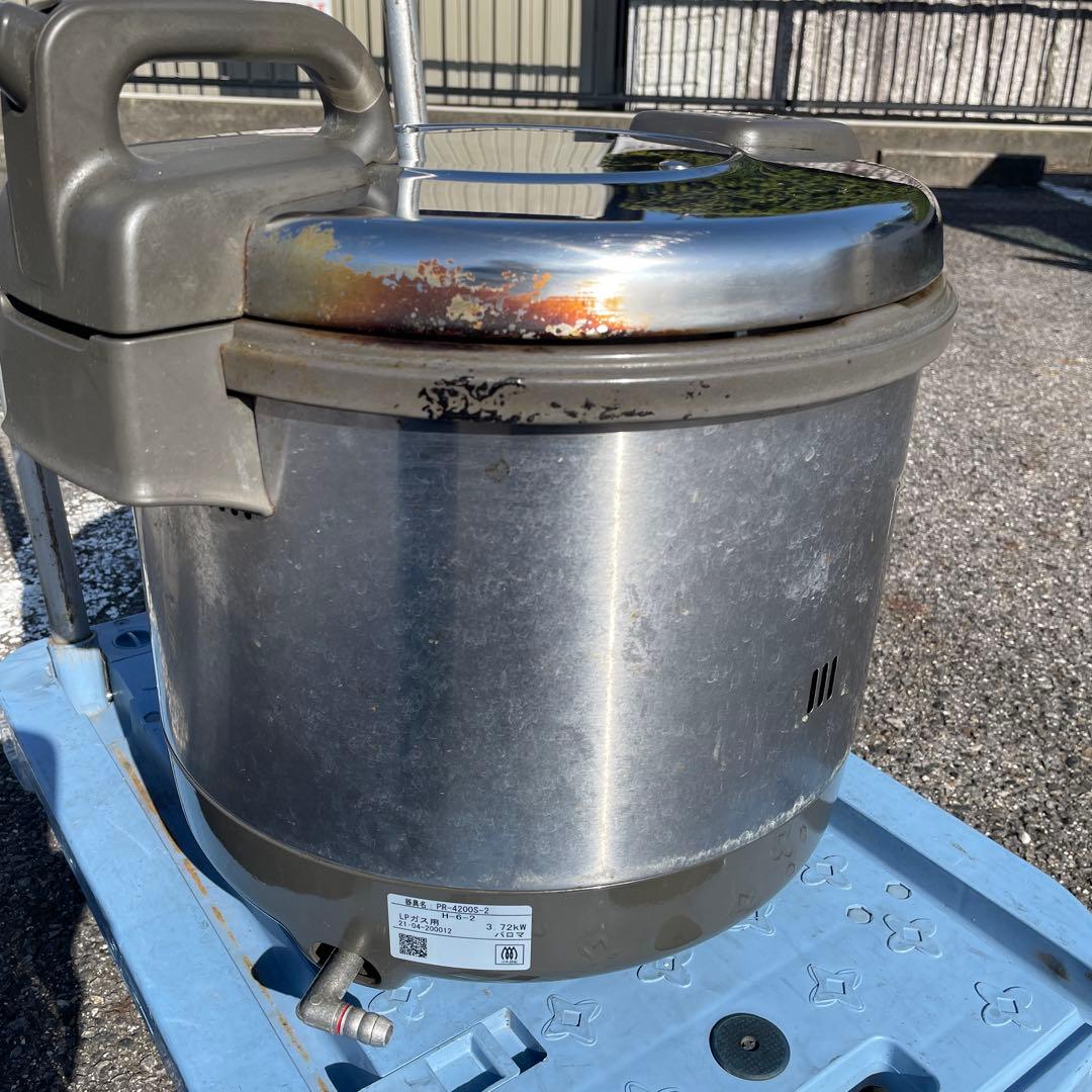 パロマ　業務用炊飯器　２０合　LPガス PR-4200S-2