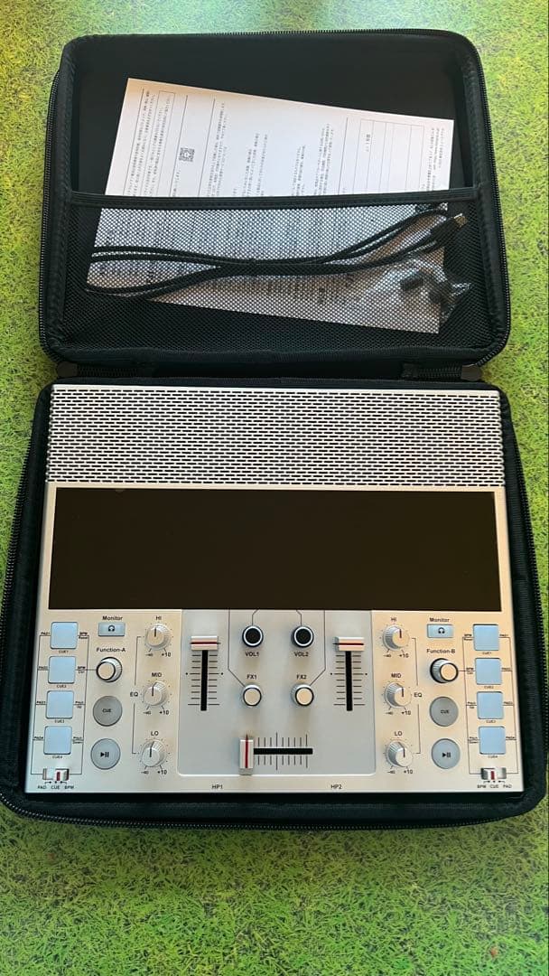 ポータブルDJシステム　FJ1 シルバー　新品　未使用