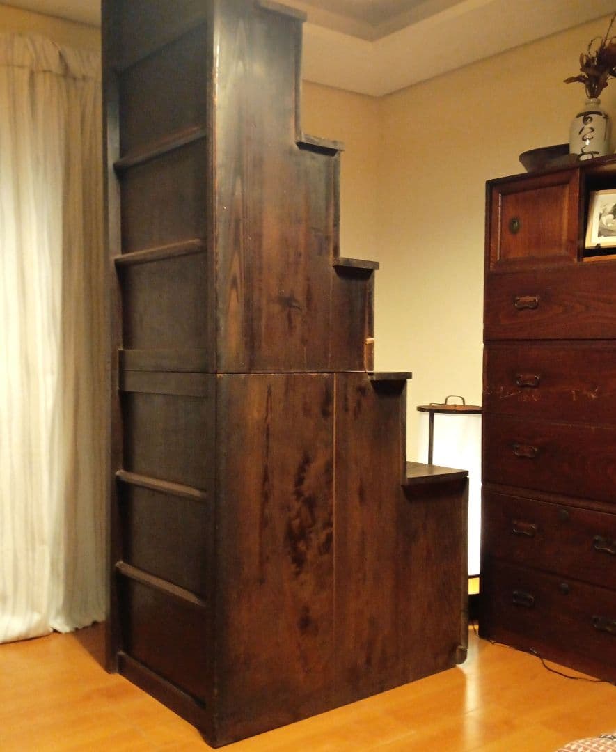 階段箪笥 　和箪笥　キャビネット　水屋　船箪笥　アンティーク