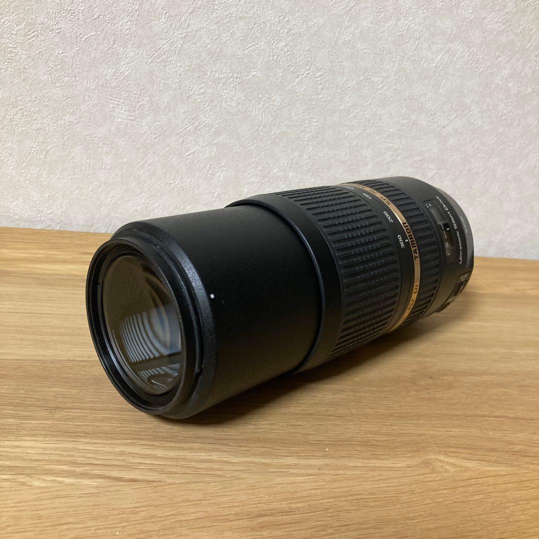 【Canon用】TAMRON SP 70-300mm+プロテクターレンズ+ケース