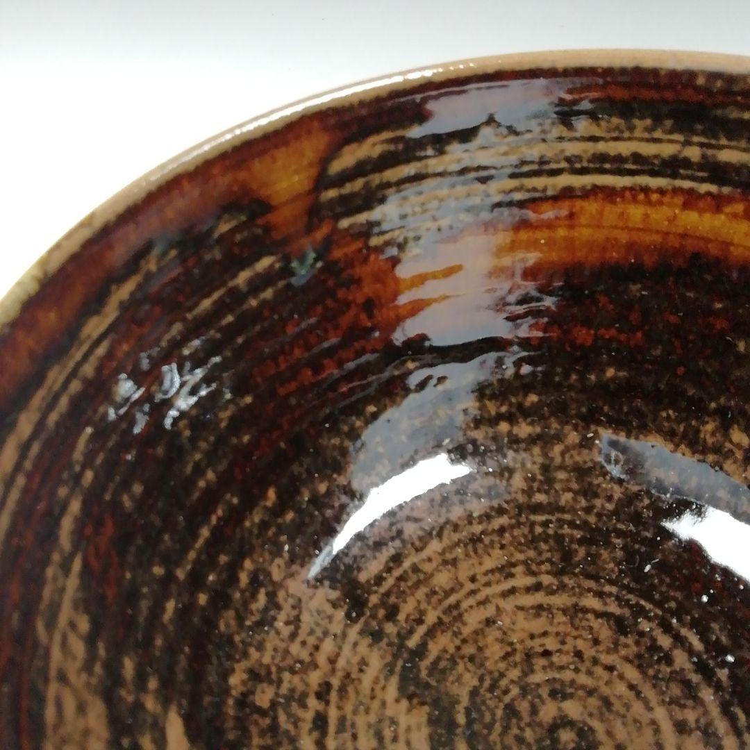 Ｔ５０８　茶碗　『高取焼』『高取忍 造』　共箱　抹茶碗　茶道具