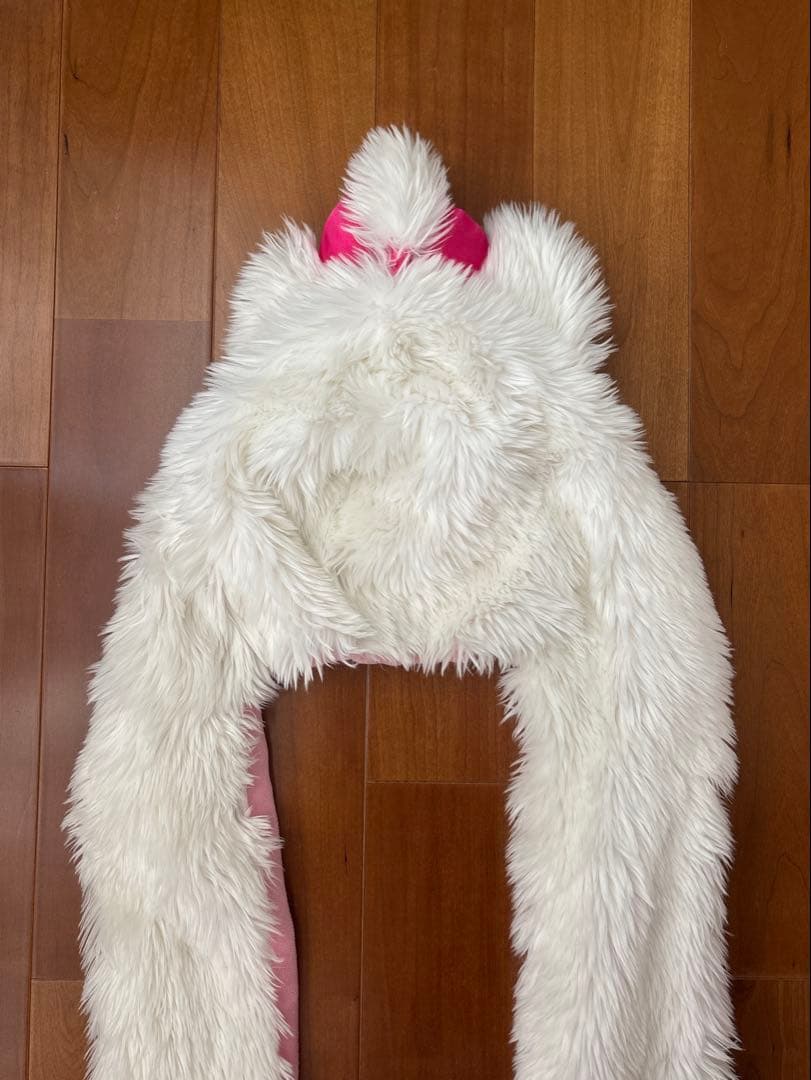 ディズニー　マリーちゃん　マフラーファンキャップ　カチューシャ