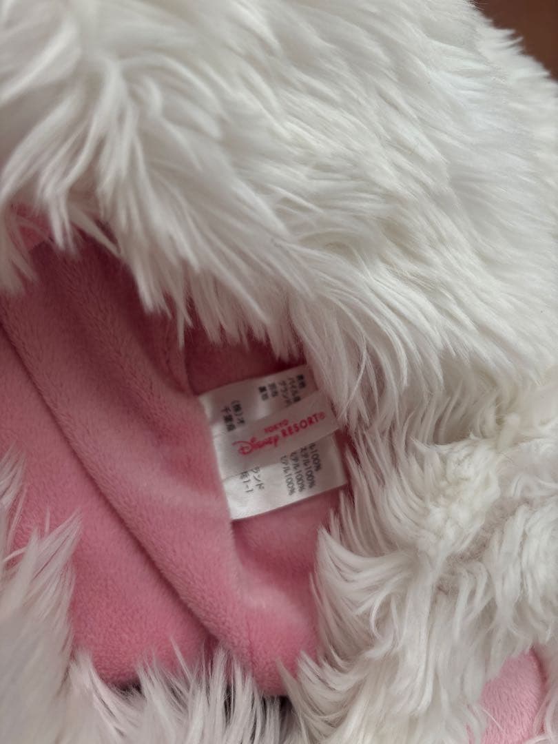 ディズニー　マリーちゃん　マフラーファンキャップ　カチューシャ