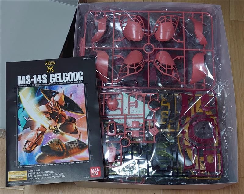 【未開封】MG 1/100 MS-14S シャア専用 ゲルググ Ver.2.0