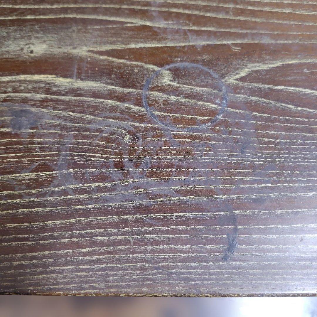 お値下げ！たのメル便【古道具】木製ガラスキャビネット 飾り棚 中型 昭和レトロ