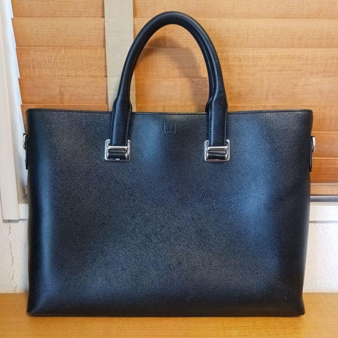 dunhill ダンヒル ビジネスバッグ黒