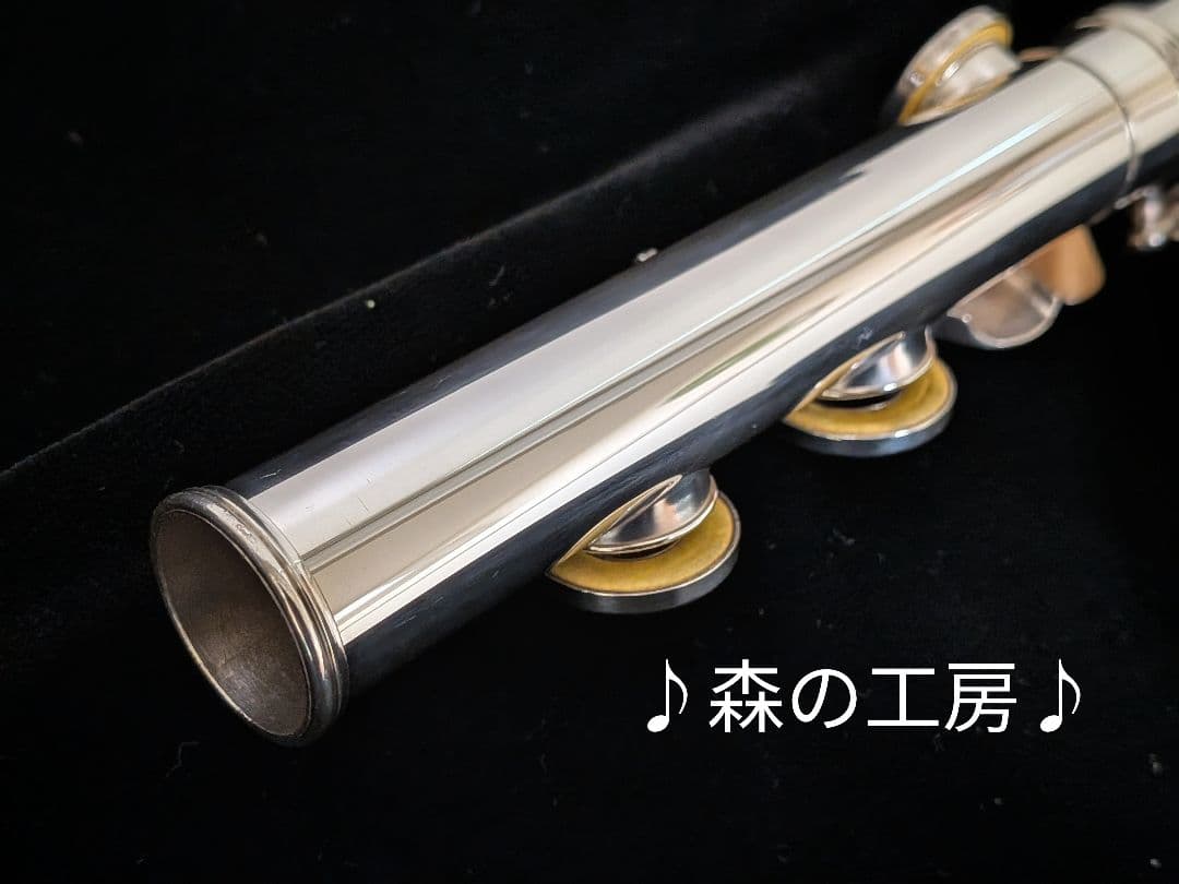 商談中【mizu】銀メッキヤマハフルート YFL211S Eメカ