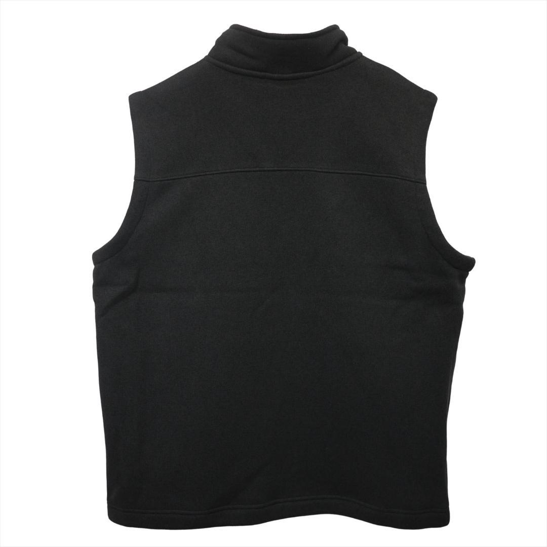 US限定 新品 ノースフェイス フルジップ ベスト L 肉厚 ニット 裏フリース