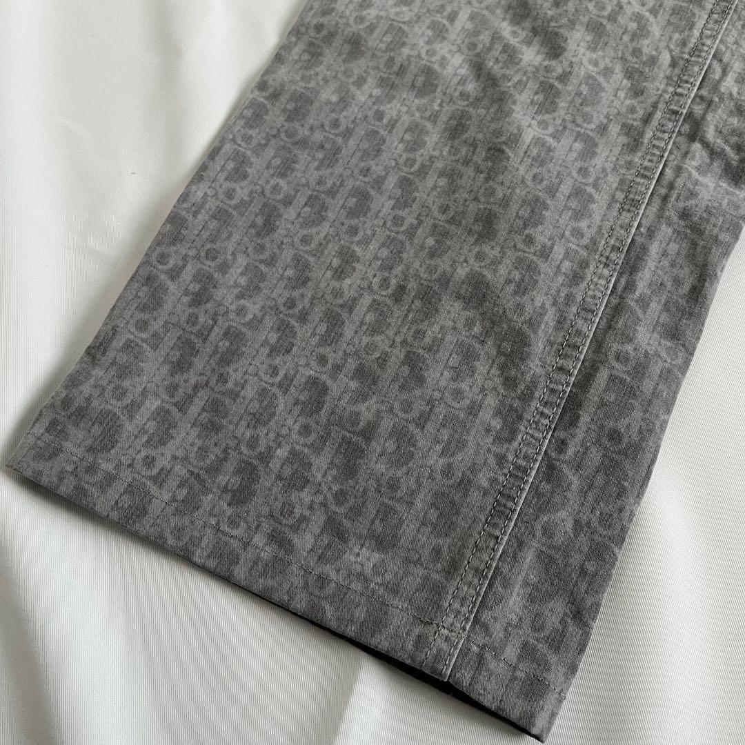 Dior Oblique コットンパンツ　グレー