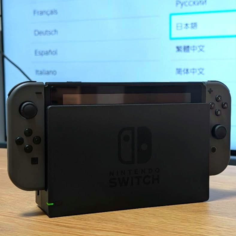 Nintendo Switch 本体 セット グレー（MicroSD32GB付）