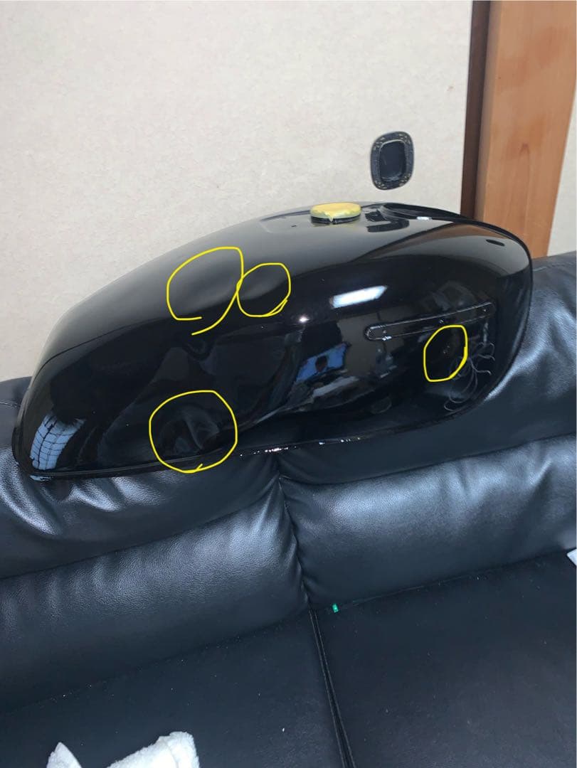 gs400 タンク　外装