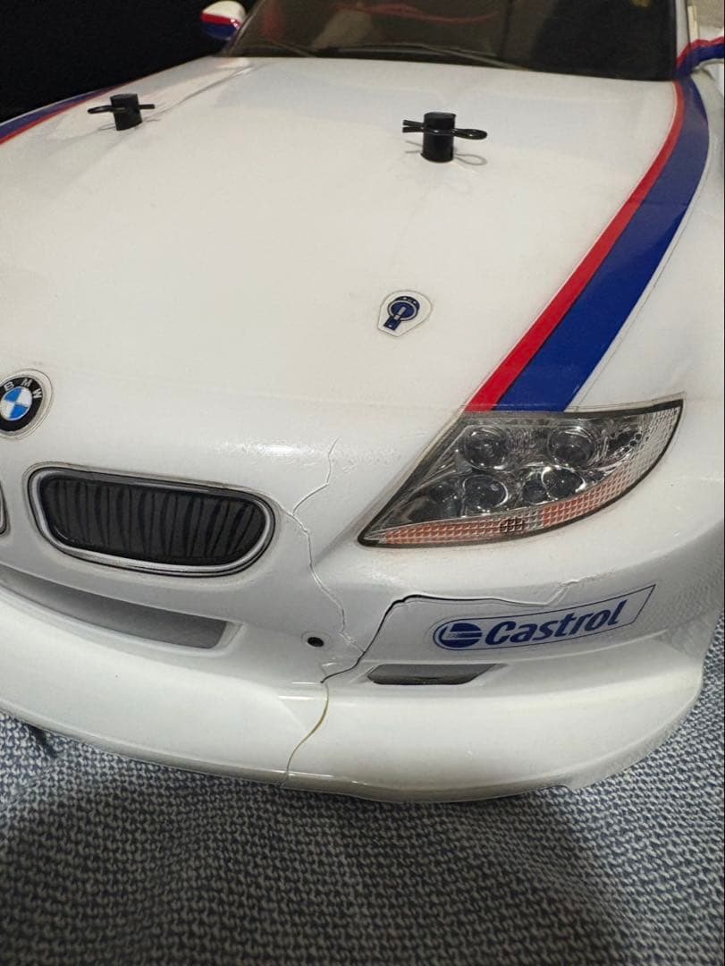 タミヤ ドリフト ラジコンセット　TT01 電飾 BMW ボディ