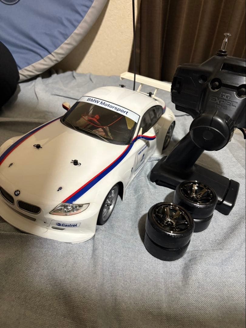 タミヤ ドリフト ラジコンセット　TT01 電飾 BMW ボディ