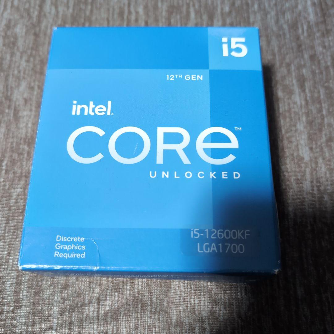 【動作未確認ジャンク】intel core i5 12600KF