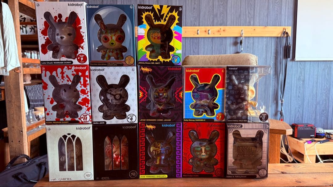 kidrobot キッドロボット dunny ダニー 5inch 13個セット