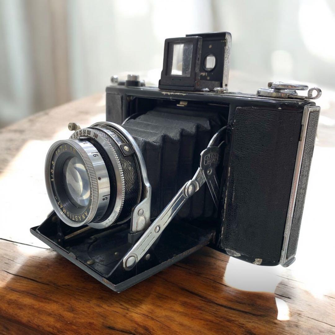 動作確認済✨ツァイス　ツァイスイコン　フィルムカメラ　沈胴式　蛇腹　ヴィンテージ
