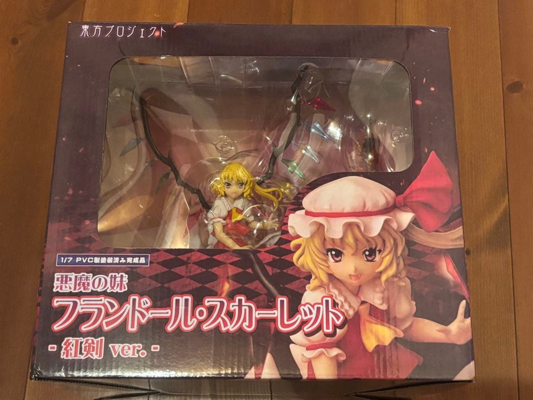 東方projectフィギュア1/7 悪魔の妹フランドールスカーレット紅剣ver