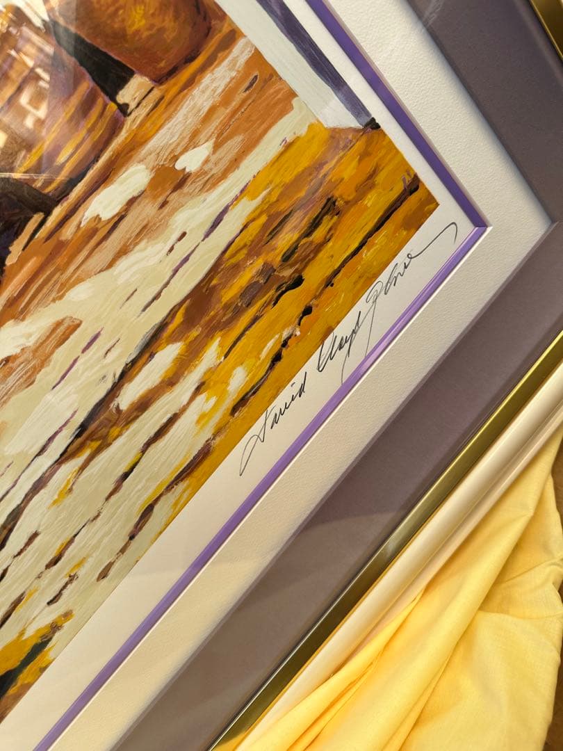 ディビット・ロイド・グローバー中庭のレモンツリー作品証明書付