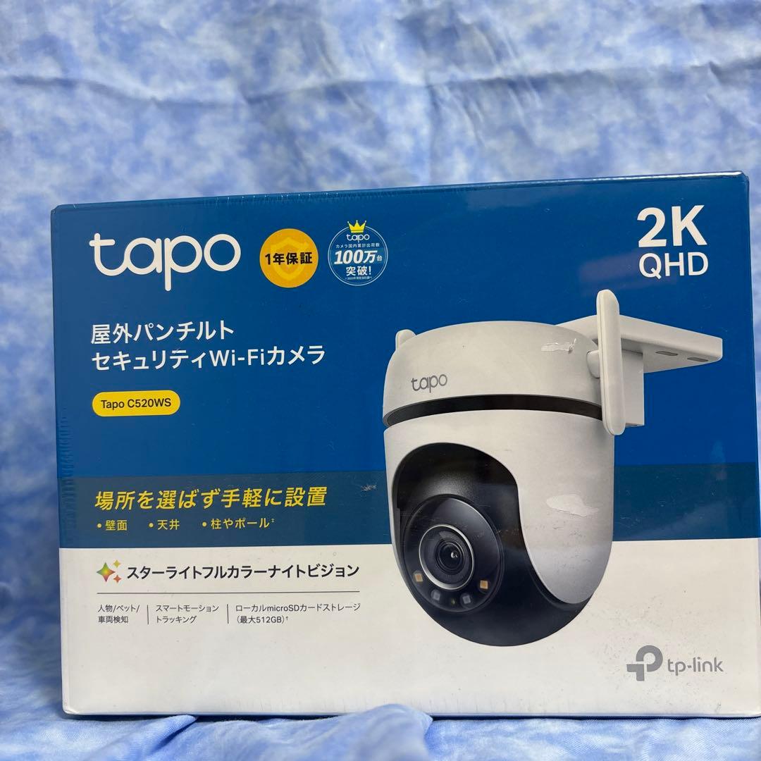 Tapo C520WS 屋外用Wi-Fiカメラ 2K QHD
