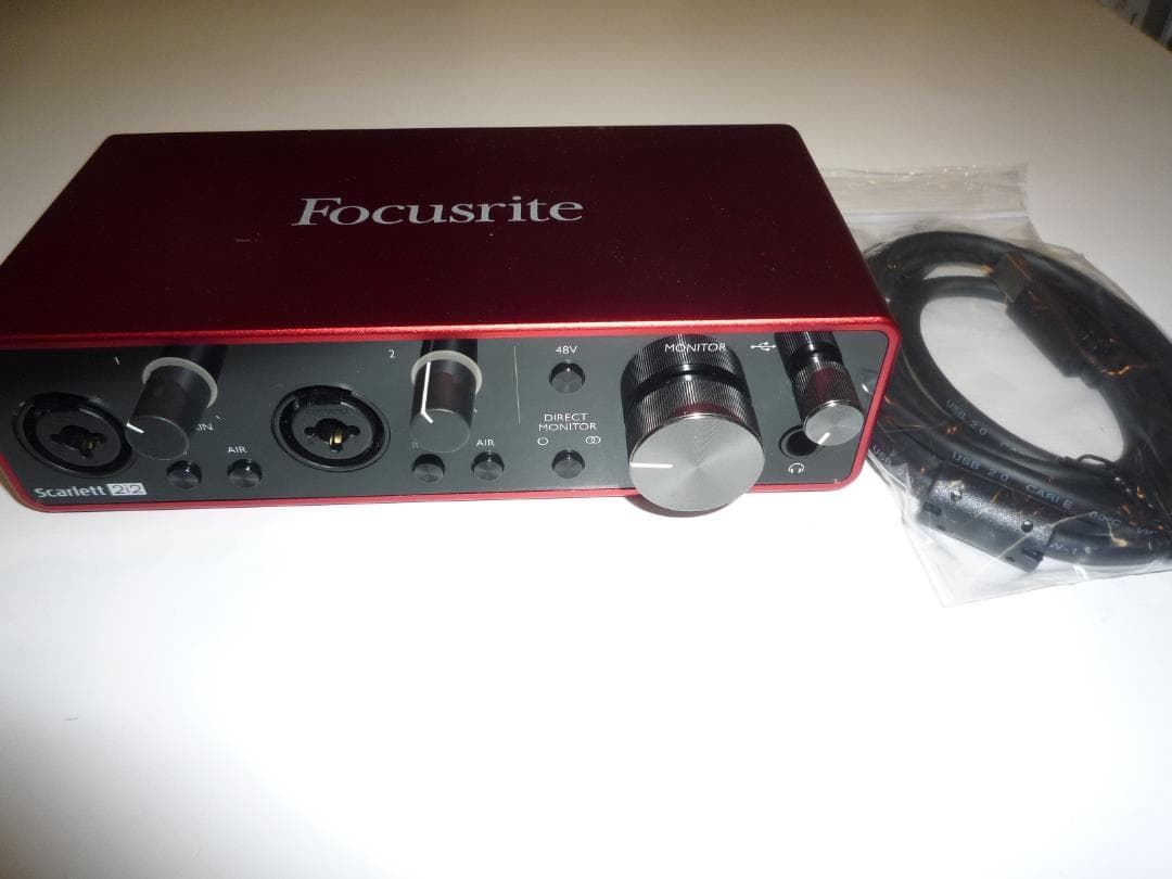 DTM・DAW Focusrite Scarlett 2i2 Gen3