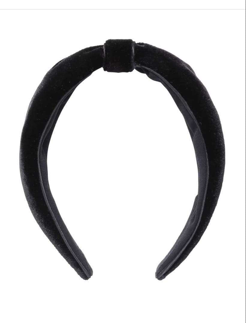 【美品】カチューシャ　ブラック　黒　アレクサンドルドゥパリ