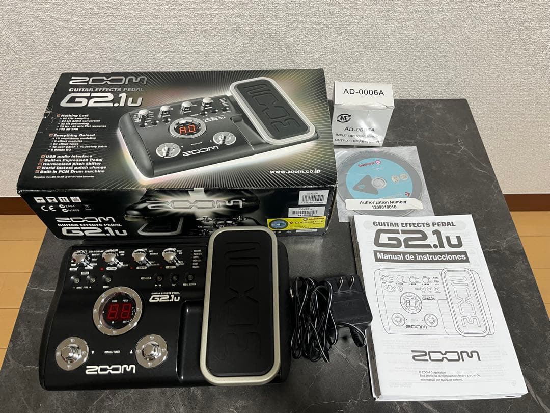 ZOOM G2.1u マルチエフェクター