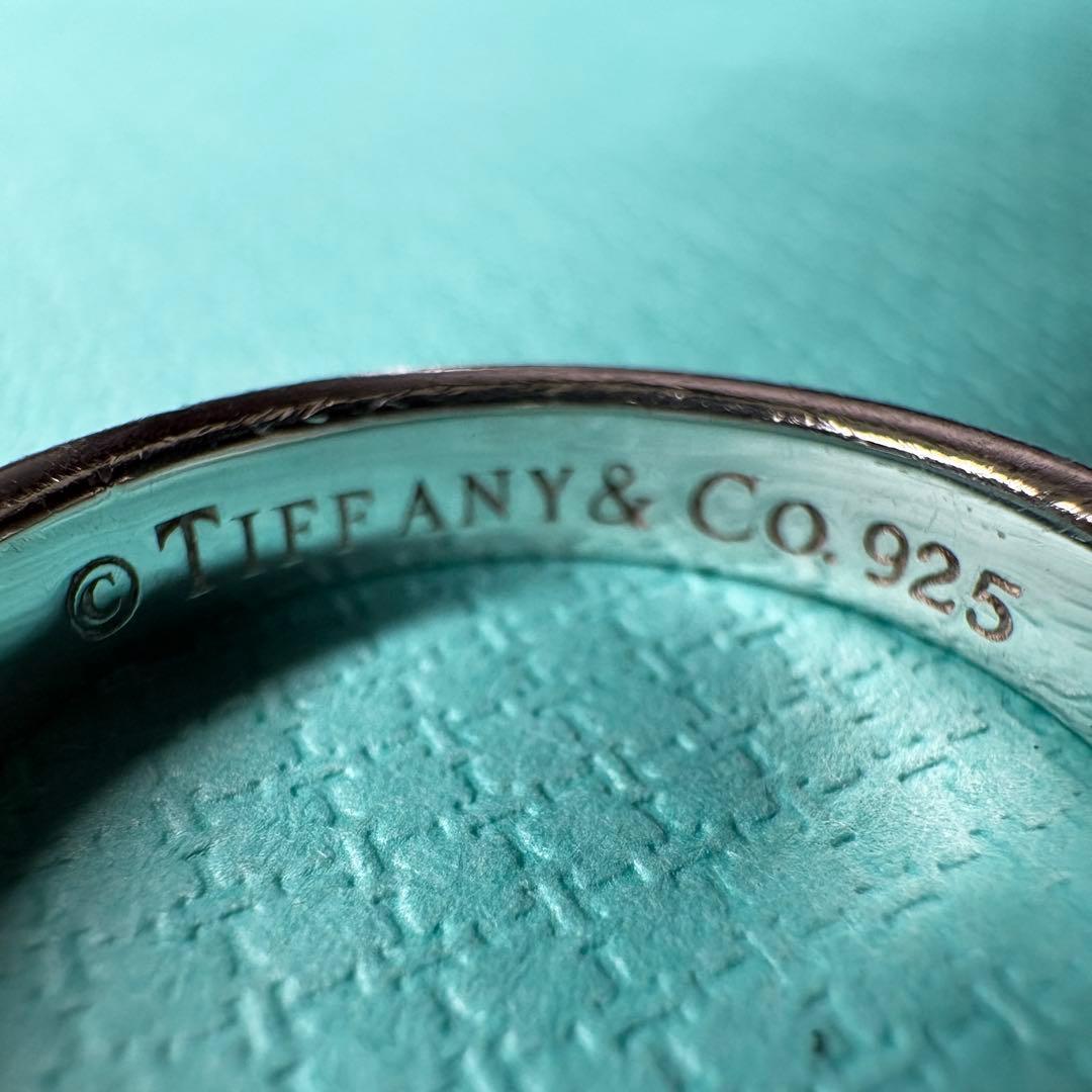 【美品】約19号 ティファニー Tiffany ナロー 1837リングSV925