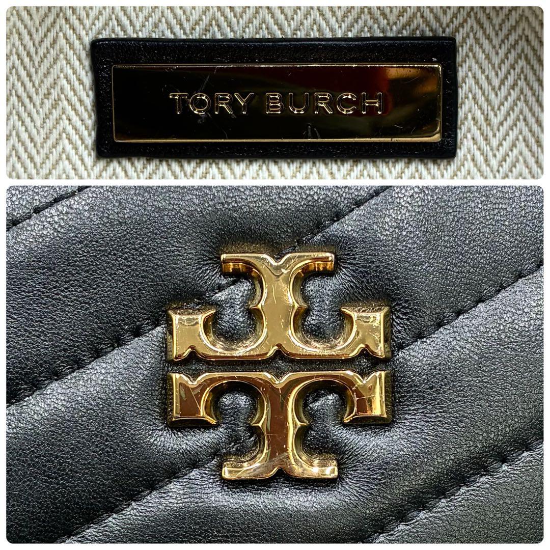 ✨美品✨トリーバーチ　ショルダーバッグ キルティング　フレミング　レザー　黒