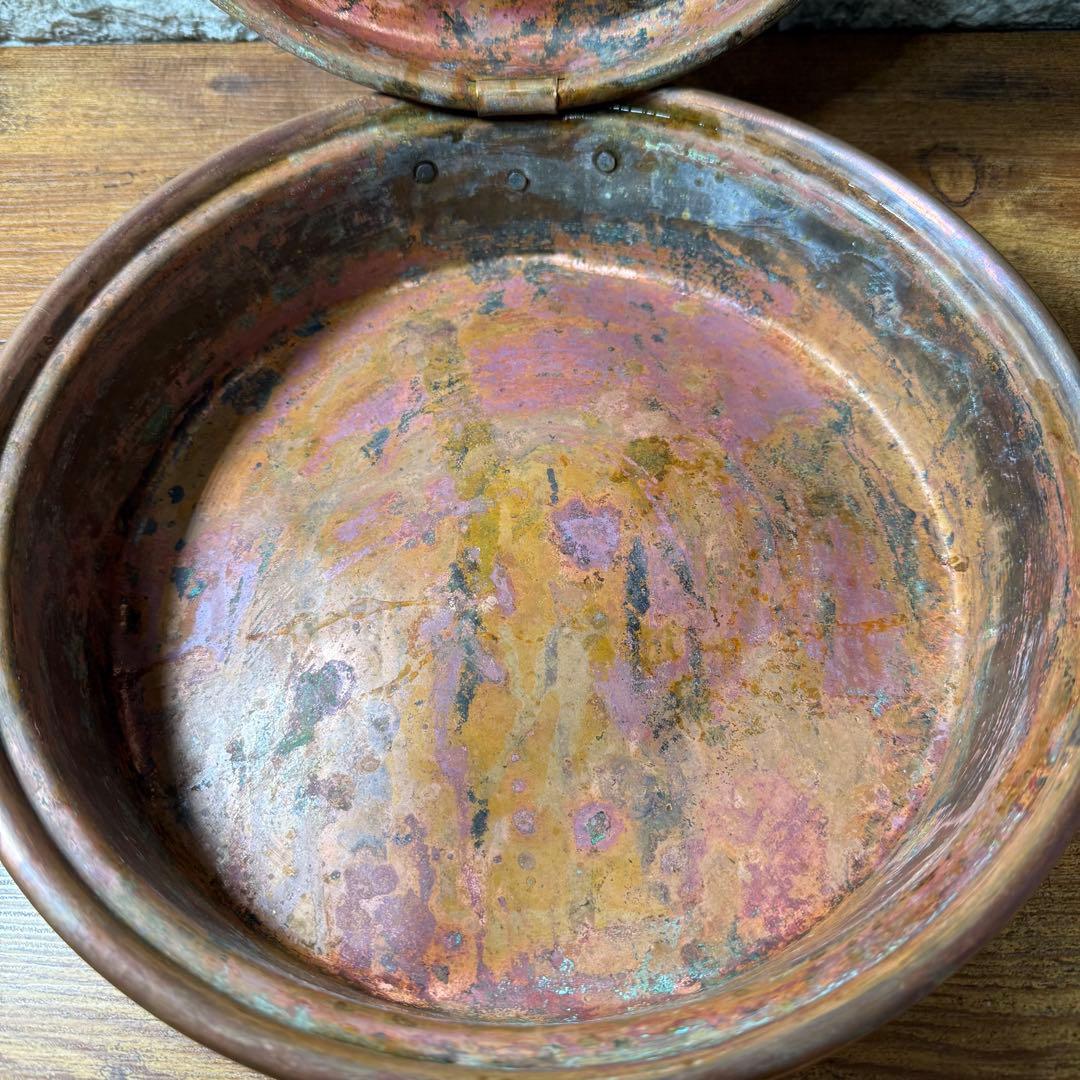 フランス アンティーク ヴィンテージ ブロンズ製 ベッドウォーマー