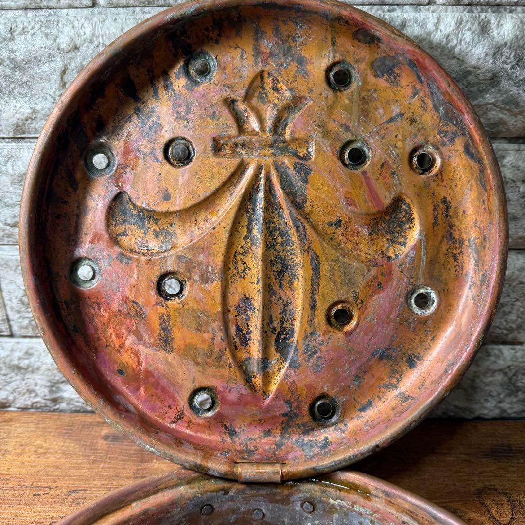 フランス アンティーク ヴィンテージ ブロンズ製 ベッドウォーマー