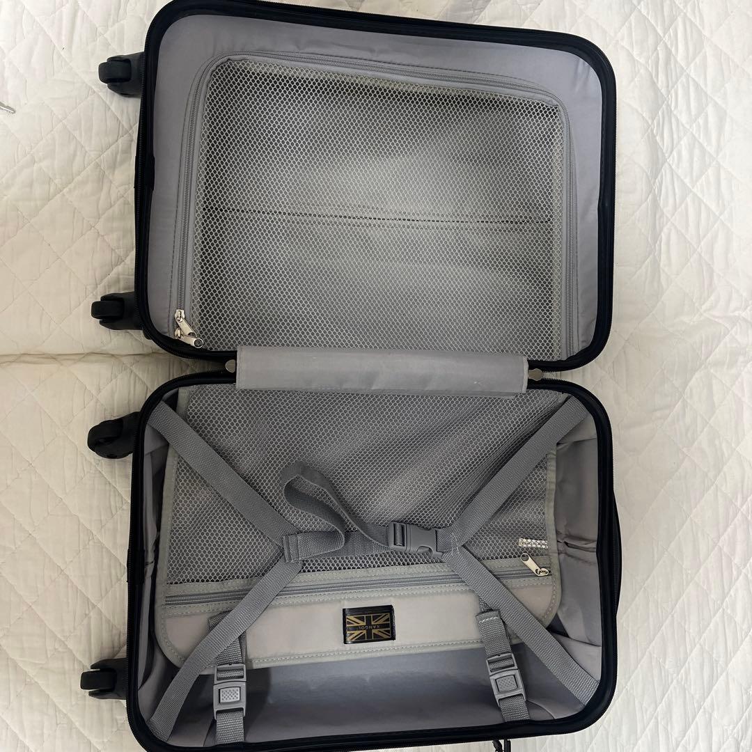 KANKOR 中型キャリーカート ブラック