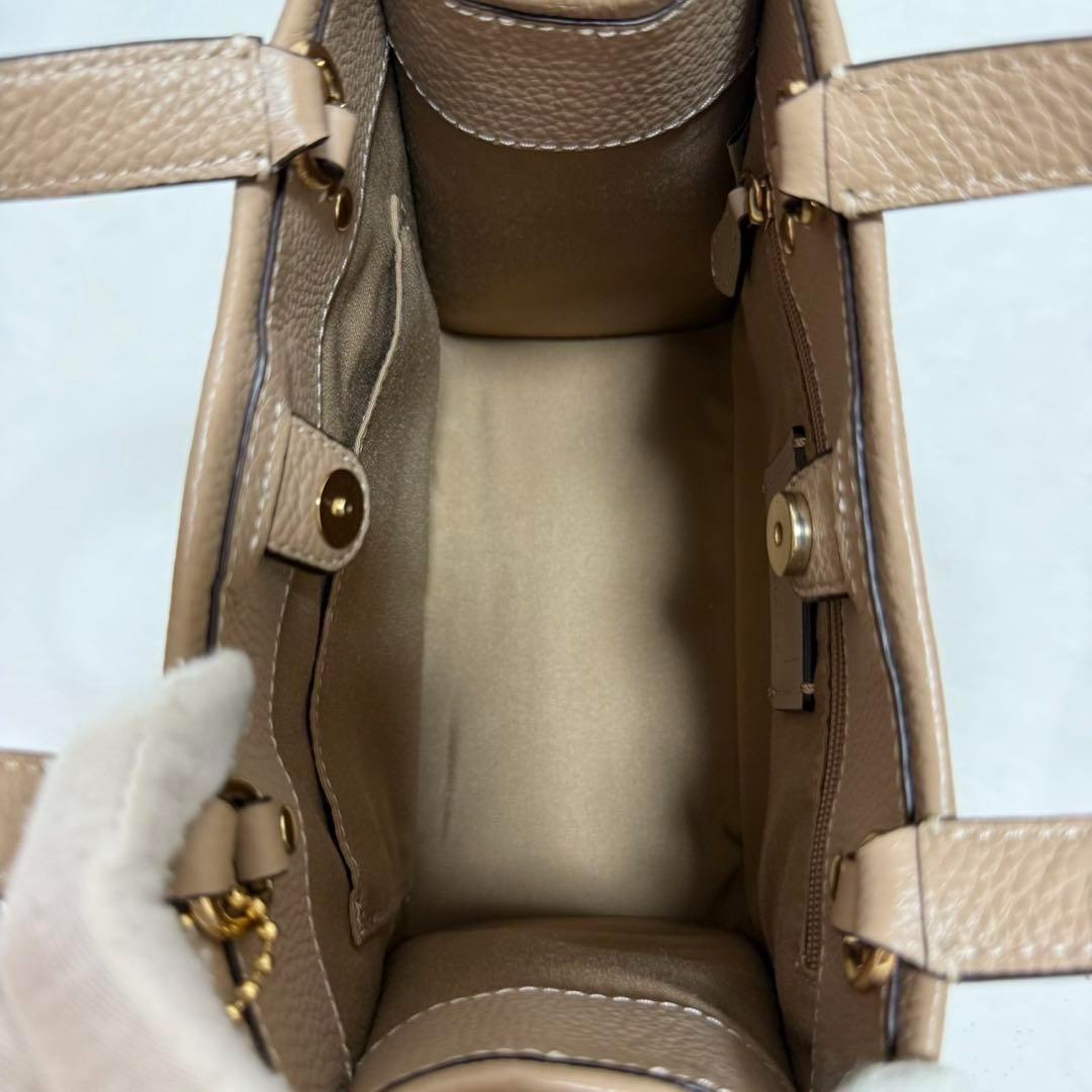 【未使用級/保存袋付】コーチ 5268 デンプシー トート 2way バッグ