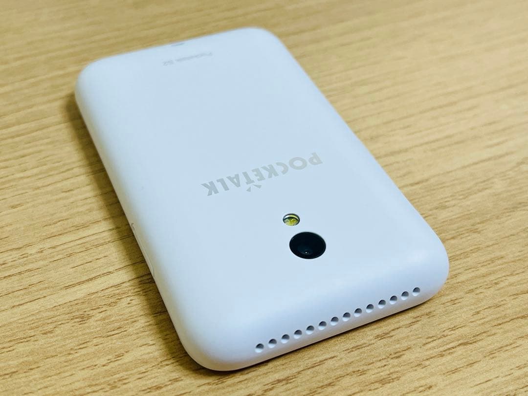 【極美品】POCKETALK（ポケトーク） S2 翻訳機 ホワイト　PTS2-W