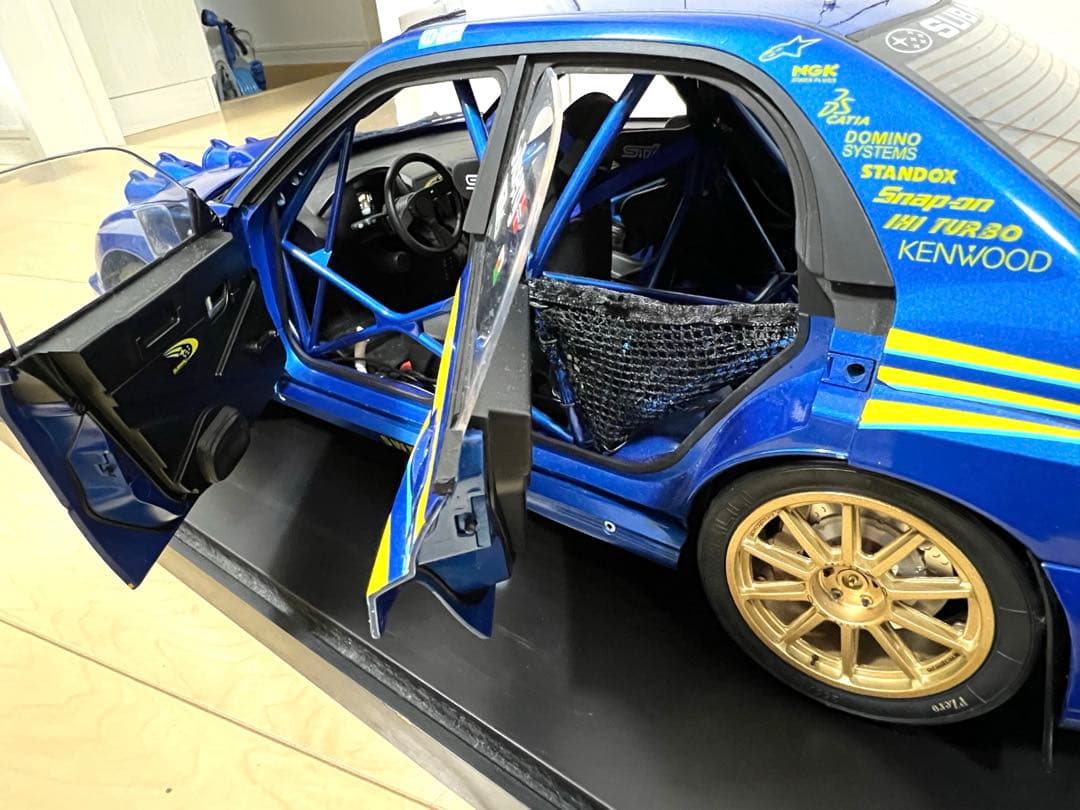 【完成品】1/8 アシェット 週刊 スバル インプレッサをつくる