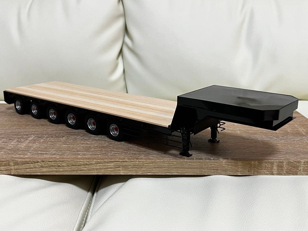 1/32 6軸トレーラー　舵切り　重量物運搬